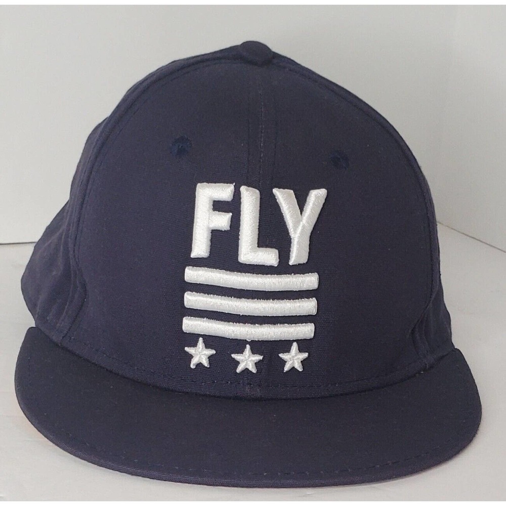Born Fly Navy Blue Snapback Hat Cap